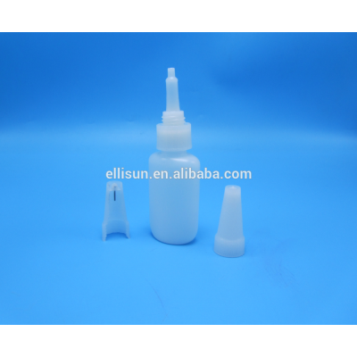 HDPE Super glue bottle Glue plastic bottle 10ml